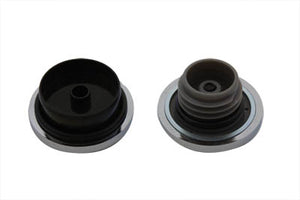 Maltese Style Vented and Non-Vented Billet Gas Cap Set 2000 / 2017 FXST 2000 / 2017 FLST 2000 / 2017 FXDWG