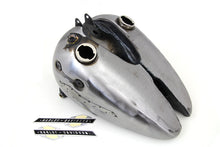Load image into Gallery viewer, Bobbed 3.5 Gallon Gas Tank Set 1963 / 1965 FL