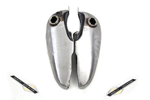 Bobbed 3.5 Gallon Gas Tank Set 1963 / 1965 FL