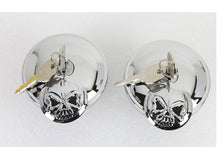 Load image into Gallery viewer, Keyed Gas Cap Set Vented and Non-Vented Chrome 1996 / UP FXST
