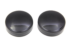 Load image into Gallery viewer, Replica Eaton Vented Gas Cap Set Black 1936 / 1952 EL