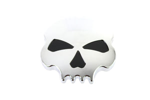 Skull Style Vented Gas Cap Chrome 1996 / UP XL 1996 / UP FLST 1996 / UP FXST 1996 / 2017 FXD