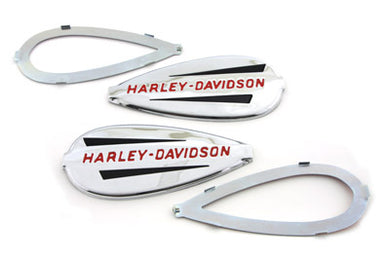 Gas Tank Emblems with Red Lettering 0 /  All models