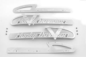 Gas Tank Emblems with Chrome Lettering 0 /  All models
