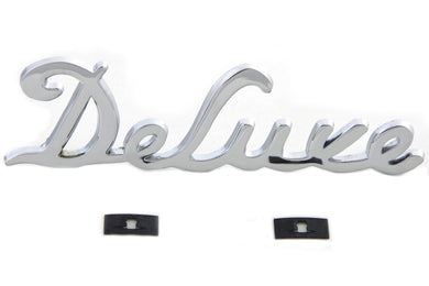 Chrome Deluxe Fender Emblem Set 0 /  All models