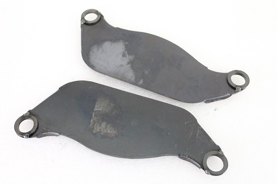 Gas Tank Front Bracket Set Raw Steel 1984 / 1999 FXST 1986 / 1999 FLST