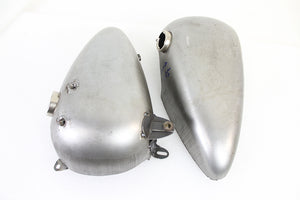 UL 3.5 Gallon Gas Tank Set Raw 1937 / 1940 UL