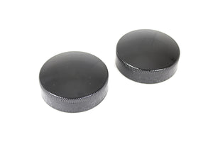 Replica Eaton Style Gas Cap Set Vented Black 1936 / 1940 EL 1941 / 1964 FL 1938 / 1948 UL