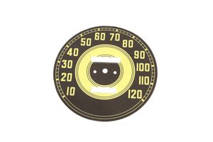 Olive Tin Speedometer Face 1940 / 1945 EL 1941 / 1945 FL 1940 / 1945 W 1940 / 1945 G