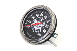 Speedometer with 2:1 Ratio and Red Needle 1941 / 1967 FL