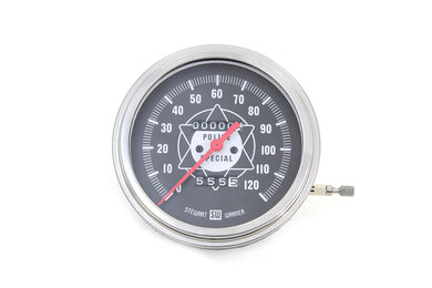 Speedometer with 1:1 Ratio and Red Needle 1968 / 1980 FL