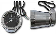 Load image into Gallery viewer, 60mm Electric Tachometer Housing Kit 0 /  Custom application1995 / UP FXST 41 mm forks1995 / UP FLST 41 mm forks1988 / UP XL 39 mm forks