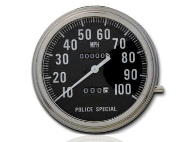 Police Special Speedometer with 1:1 Ratio 1962 / 1980 FL 1980 / 1983 FX 1971 / 1972 FX