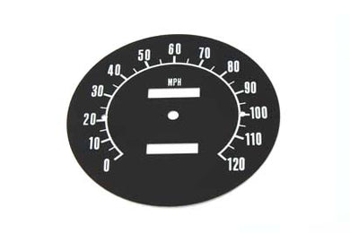 Speedometer Tin Face 1968 / 1980 FL