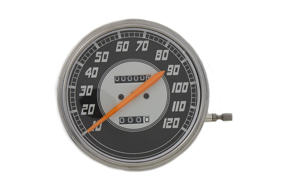 Replica 2:1 Speedometer with Orange Needle 1941 / 1961 FL 1936 / 1940 EL 1936 / 1952 WL 1938 / 1948 UL