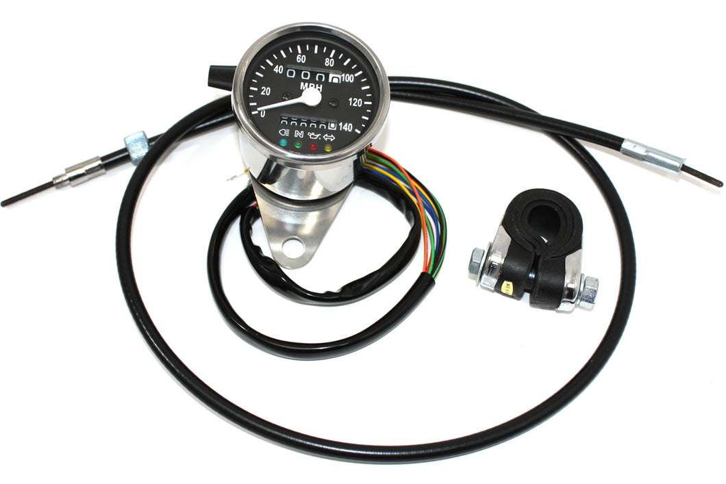 Mini 60mm Speedometer with 2:1 Ratio 0 /  Custom application