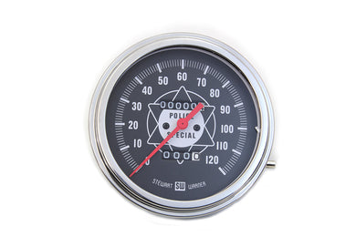 Police Speedometer With Red Needle 1968 / 1980 FL 1968 / 1973 G