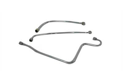 Chrome Oil Line Set 1958 / 1964 FL