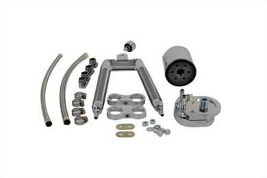 Oil Cooler Kit Dual Tube Vertical Type 2000 / 2006 FXD
