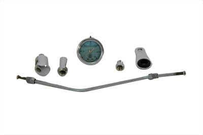 Rocker Box Mounted Oil Gauge Kit 1984 / 1999 FXST 1984 / 1999 FLST 1984 / 1999 FLT 1984 / 1999 FXR 1991 / 1999 FXD