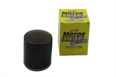 Black Stock Spin On Oil Filter 1999 / 2017 FXST 1999 / 2017 FLST 1999 / UP FLT 1999 / 2017 FXD