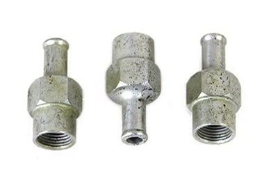 WR Hex Barb Oil Line Fitting Set Zinc Plated 1941 / 1952 W 1941 / 1964 G 1941 / 1964 FL