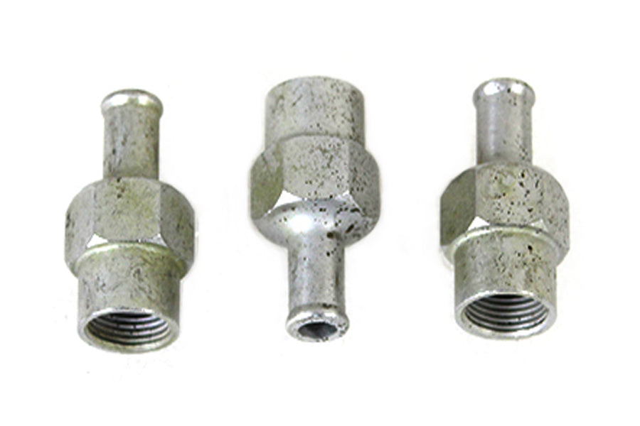 WR Hex Barb Oil Line Fitting Set Zinc Plated 1941 / 1952 W 1941 / 1964 G 1941 / 1964 FL