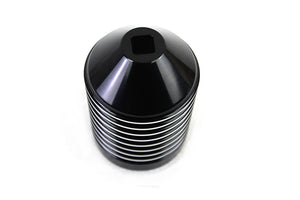 Finned Black Anodized Oil Filter Kit with Raw Accents 1984 / 2017 FXST 1986 / 2017 FLST 1984 / 2016 FLT 1991 / 2017 FXD 1984 / 1994 FXR 1984 / 1994 FXR