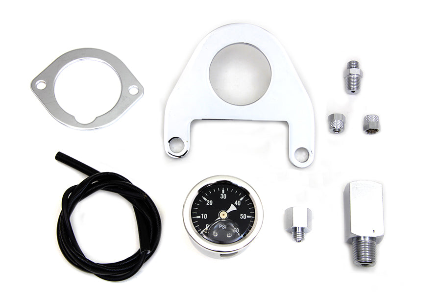 Oil Pressure Gauge Mount Kit 2000 / 2017 FXST 1999 / 2005 FXD 1999 / 2005 FLHT 1999 / 2016 FLHR 2000 / 2017 FLST