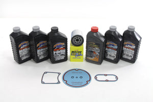 Evolution Complete Oil Change Kit 1984 / 1998 FXST 1986 / 1998 FLST 1984 / 1998 FLT 1984 / 1994 FXR 1991 / 1998 FXD