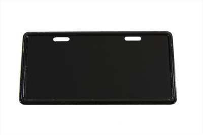 License Plate Frame Backing Plate Black 0 /  Custom application for 4 X 7