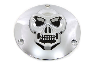 Skull Derby Cover Chrome 1970 / 1984 FL 1970 / 1984 FX 1984 / 1998 FXST 1986 / 1998 FLST 1979 / 1998 FLT 1979 / 1998 FLT 1991 / 1998 FXD 1982 / 1994 FXR