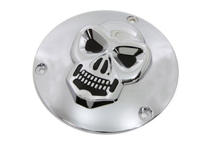 Skull Derby Cover Chrome 1970 / 1984 FL 1970 / 1984 FX 1984 / 1998 FXST 1986 / 1998 FLST 1979 / 1998 FLT 1979 / 1998 FLT 1991 / 1998 FXD 1982 / 1994 FXR