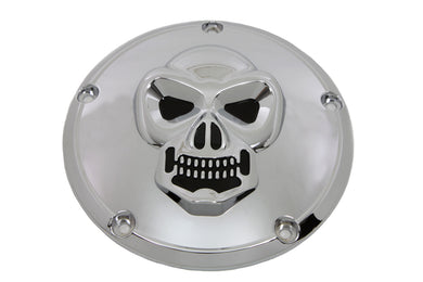 Skull Derby Cover Chrome 1999 / 2018 FXST 1999 / 2018 FLST 1999 / 2015 FLT 1999 / 2017 FXD