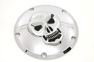 Skull Derby Cover Chrome 1999 / 2018 FXST 1999 / 2018 FLST 1999 / 2015 FLT 1999 / 2017 FXD