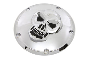 Skull Derby Cover Chrome 1999 / 2018 FXST 1999 / 2018 FLST 1999 / 2015 FLT 1999 / 2017 FXD