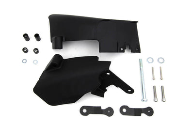 Dyna Mid Frame Air Deflector Set Black 2006 / 2017 FXD 2006-2011 models require removal of OE coil cover