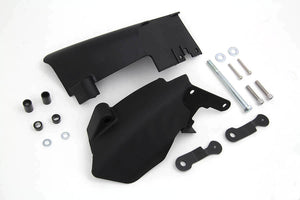 Dyna Mid Frame Air Deflector Set Black 2006 / 2017 FXD 2006-2011 models require removal of OE coil cover