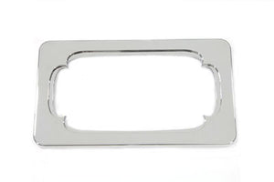 License Plate Frame Thorn Style Chrome Billet 0 /  Custom application for 4 x 7" license plate"