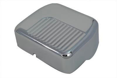 Chrome Finned Panhead Style Coil Cover 1984 / 1999 FXST 1971 / 1984 FX 1965 / 1984 FL 1986 / 1999 FLST