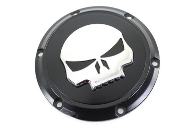 Black 6 Hole Skull Derby Cover 2004 / UP XL