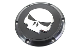 Black 6 Hole Skull Derby Cover 2004 / UP XL