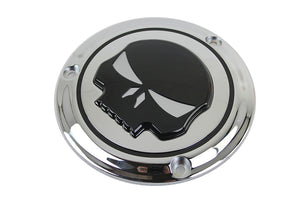 Chrome 3 Hole Skull Derby Cover 1970 / 1984 FL 1970 / 1984 FL 1971 / 1984 FX 1971 / 1984 FX 1984 / 1998 FXST 1984 / 1998 FXST 1986 / 1998 FLST 1979 / 1998 FLT 1979 / 1998 FLT 1991 / 1998 FXD 1982 / 1994 FXR 1982 / 1994 FXR