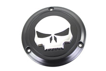 Load image into Gallery viewer, Black 3 Hole Skull Derby Cover 1970 / 1984 FL 1970 / 1984 FL 1971 / 1984 FX 1971 / 1984 FX 1984 / 1998 FXST 1984 / 1998 FXST 1986 / UP FLST 1979 / 1998 FLT 1979 / 1998 FLT 1982 / 1994 FXR 1982 / 1994 FXR 1991 / 1998 FXD