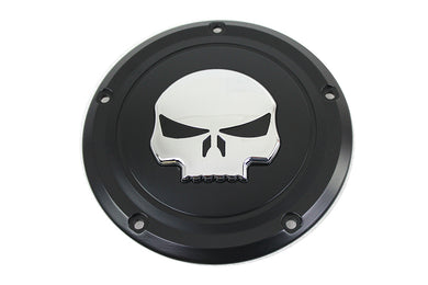 Black 5 Hole Skull Derby Cover 2016 / UP FLT