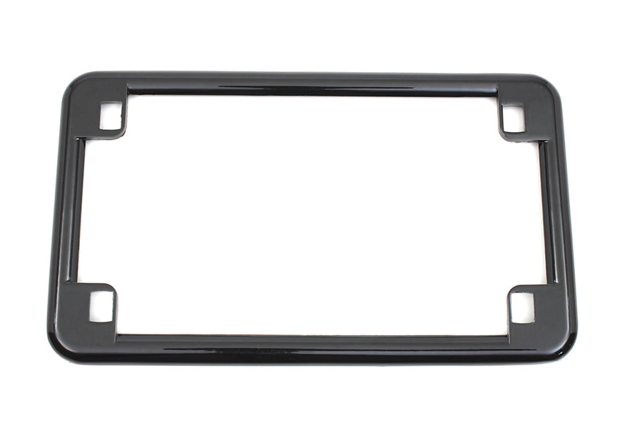 License Plate Frame Black 0 /  Custom application for 4 x 7