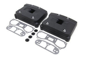 Black Rocker Box Cover Set 1984 / 1991 FXST 1984 / 1991 FLT 1986 / 1991 FLST 1984 / 1991 FXR