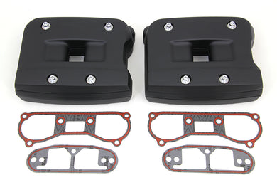 Black Rocker Box Cover Set 1992 / 1999 FXST 1992 / 1999 FLST 1992 / 1999 FLT 1992 / 1999 FXD 1992 / 1994 FXR