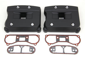 Black Rocker Box Cover Set 1992 / 1999 FXST 1992 / 1999 FLST 1992 / 1999 FLT 1992 / 1999 FXD 1992 / 1994 FXR