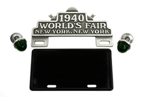 World's Fair License Plate Topper Kit 0 /  Custom application for 4 X 7" license plate"